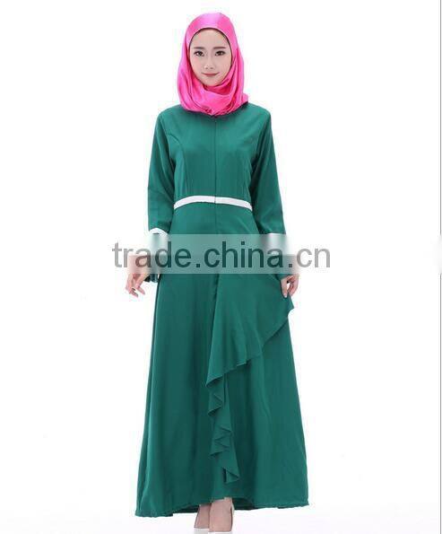 Elegant Dubai Abaya Wholesale Islamic Maxi Dress Abaya