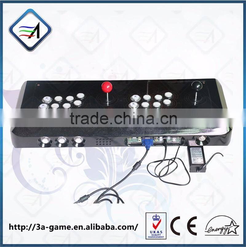 2016 solid cheap game controller 645 games kit arcade 2 players controller