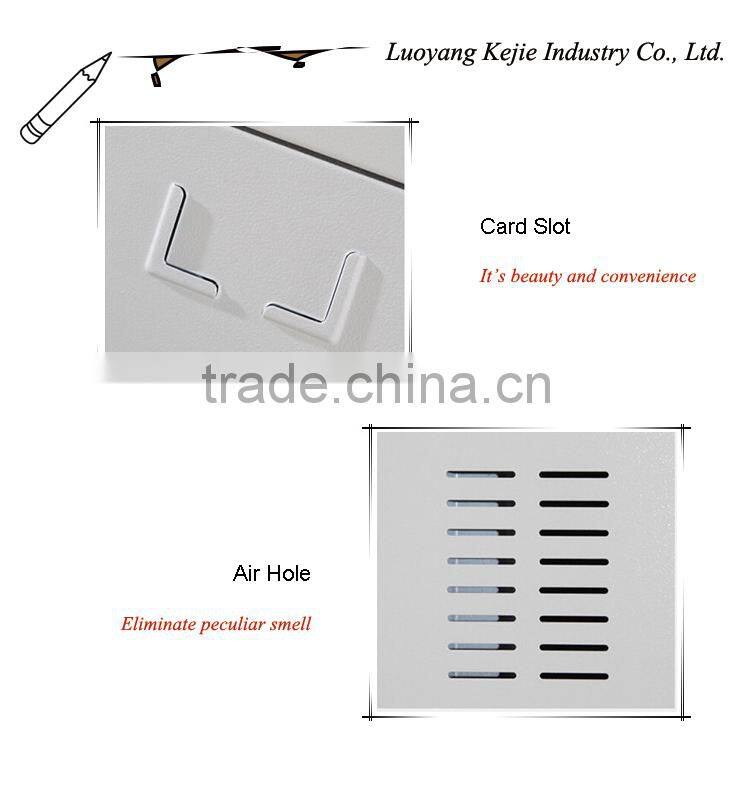 Wholesaler k-d three drawers steel office filing cabinet locker six door steel students locker/bedroom wardrobe