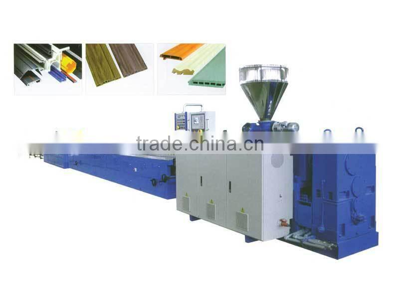 PVC profile machine WPC profile machine for decking