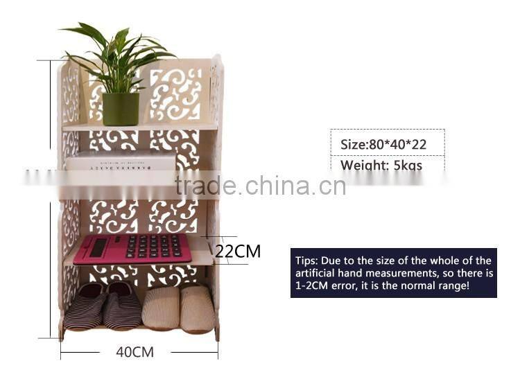 African bedroom furniture pastoral style women shoe rack