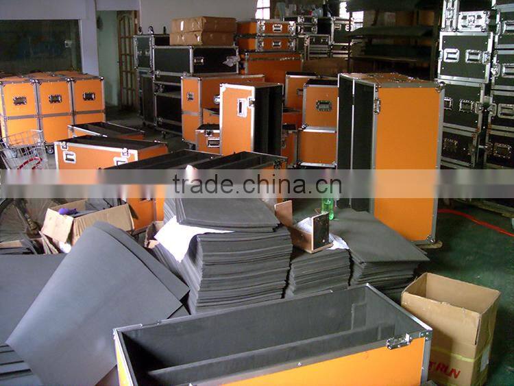 Lockable aluminum tool box flight case