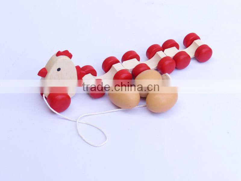 Small Colorful String Bead Toy DIY Wooden Toys for Children