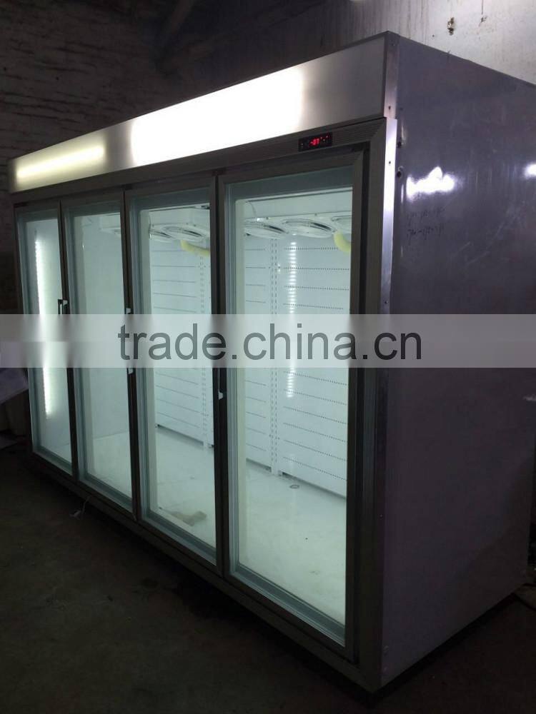 Big beverage cooler/chiller showcase