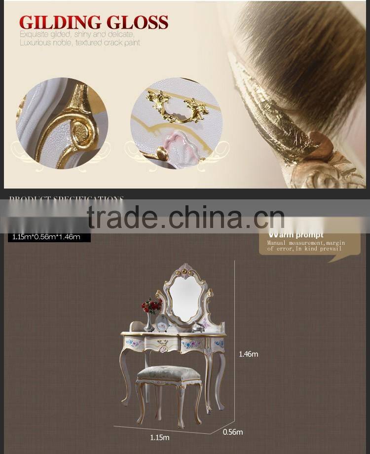 Gold leaf home furniture-classic dresser