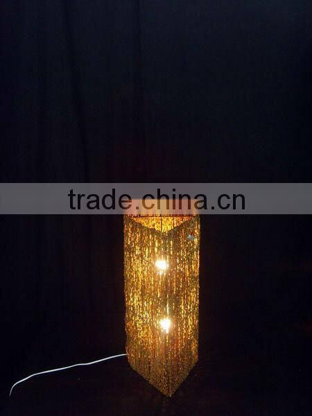 2015 Decoration table lamps with cane material