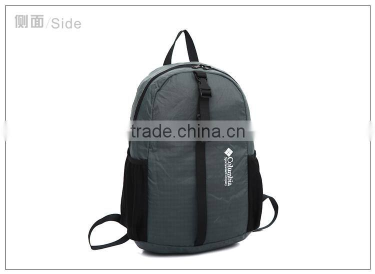 2014 new and fashional backpack beverage dispenser, material polyester folding travel backpack