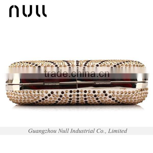 Colorful Rhinestone Luxurious Wedding Clucth Bags and Purses