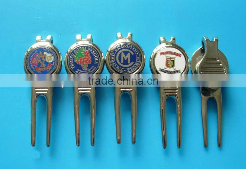 Custom silver christian golf ball marker