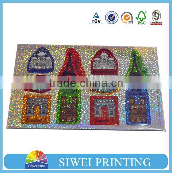 Good quality glitter sticker,adhesive sticker paper,self adhesive sticker paper
