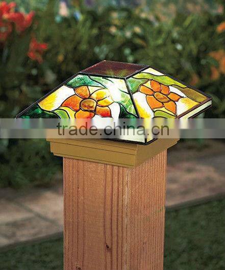 NEW 3 LED Solar Powered Outdoor Garden Yard Wall Pathway Fence Gutter Lamp Light