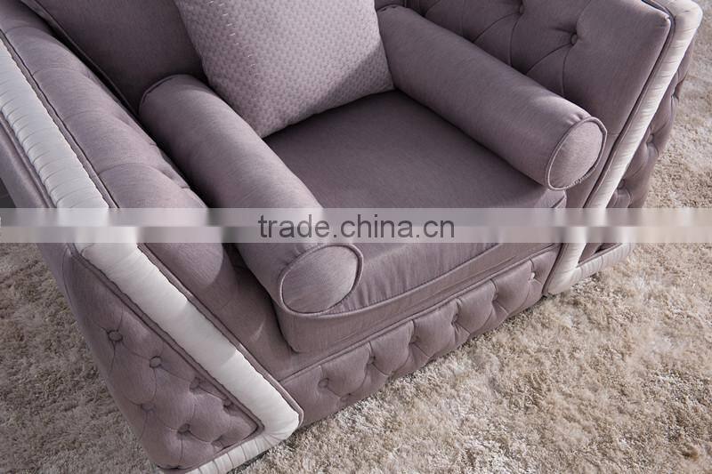 new classic italian design fabric sofa set AL029