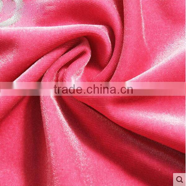 Classic polyester winter fitness sportswear velvet blue colored sportswear