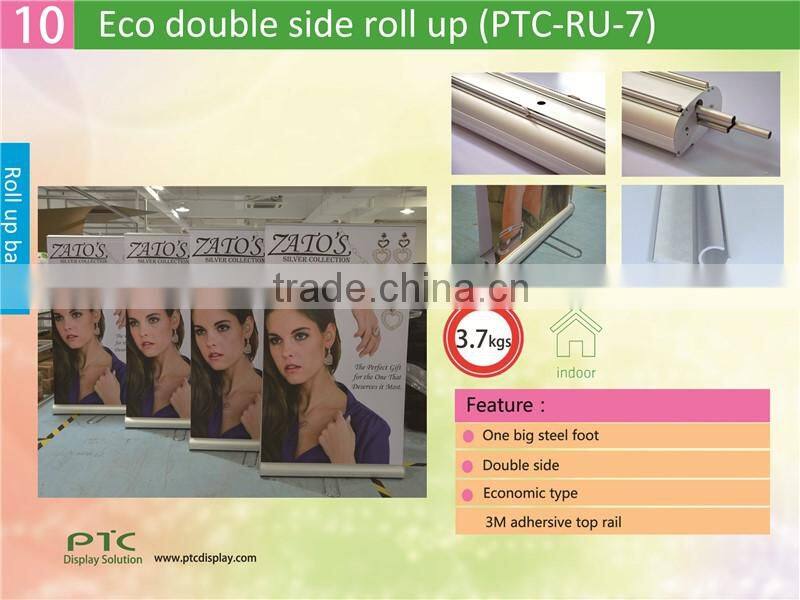 indoor advertising banner stand