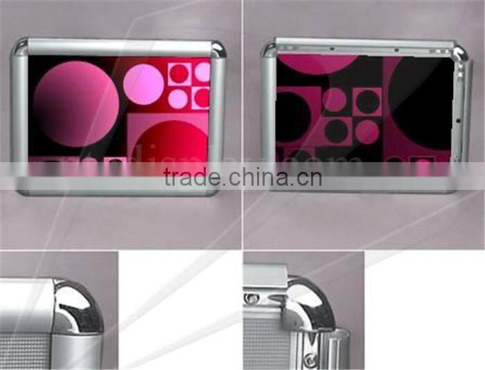 16x20 black anodized aluminum frame