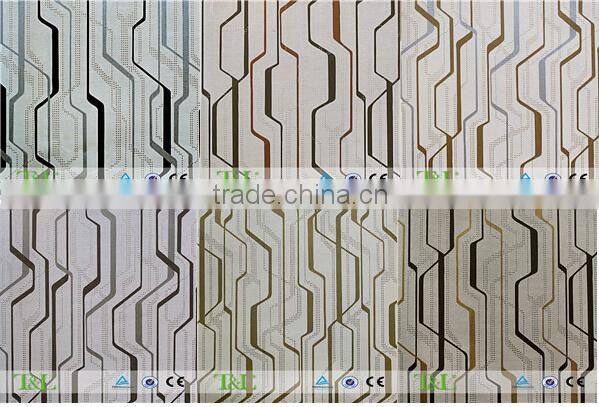 Interior modern 3d pvc beautiful wallpapers