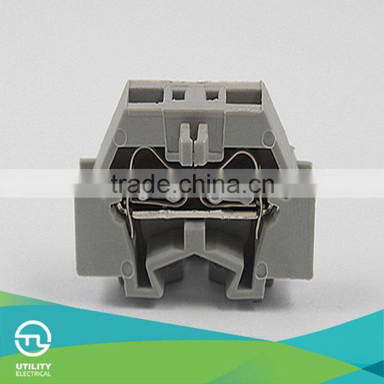 JUT3-2.5F electric cable connector spring cage clamp terminal blocks free sample worldwide