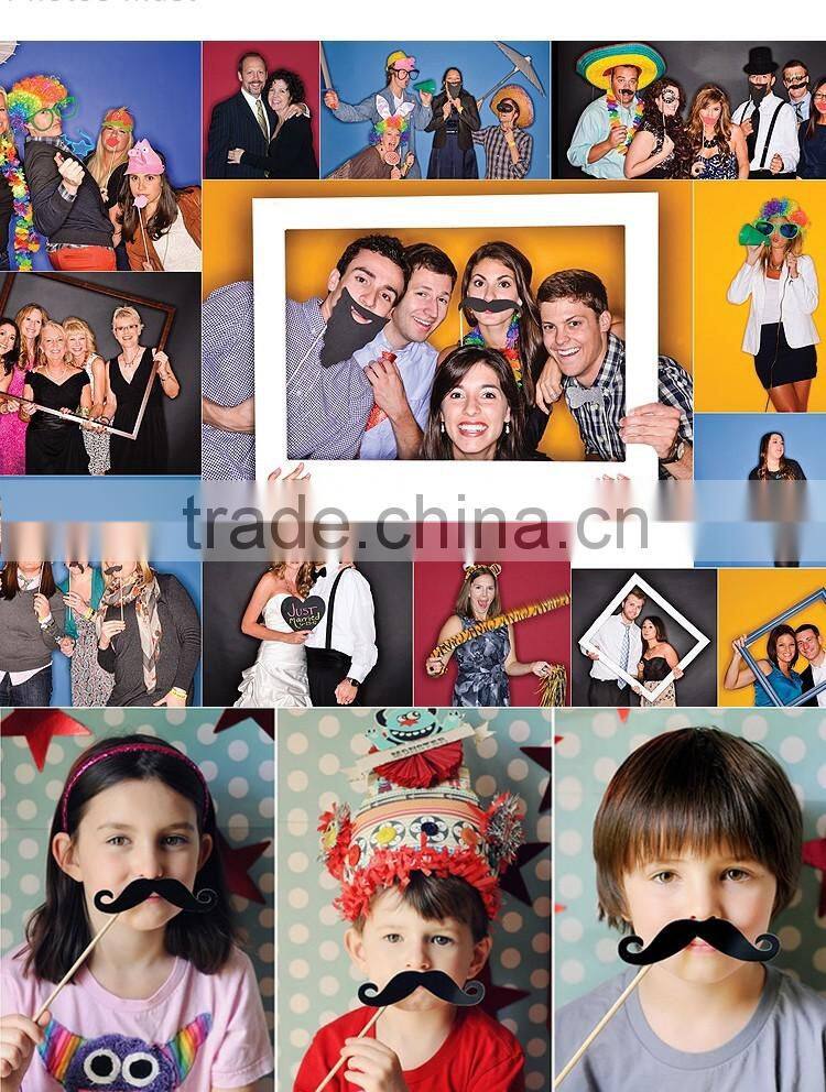 2016 funny mask birthday wedding party photo booth props