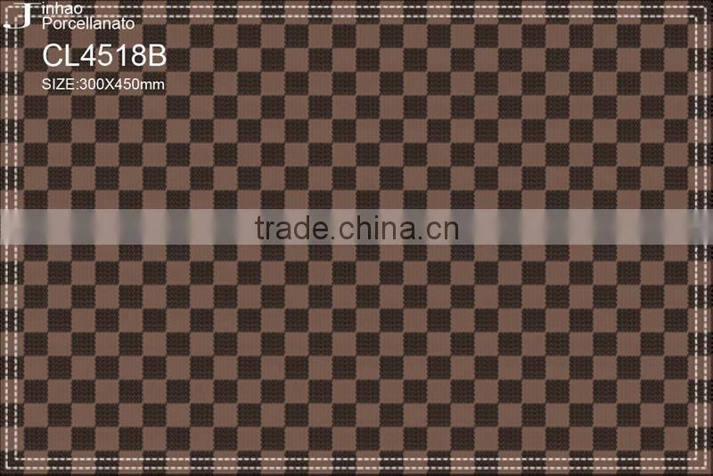 Cheap non-slip chinese embossed wall decor tiles