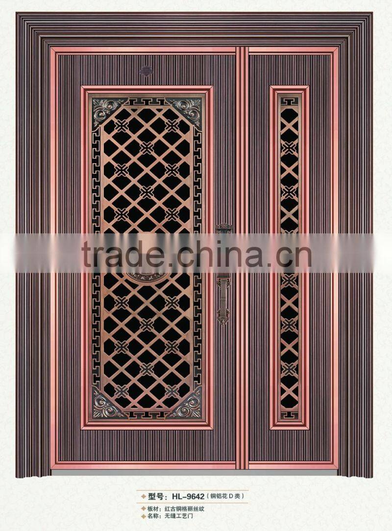 High Quanlity Cheap Turkey style stainless security steel seamless door