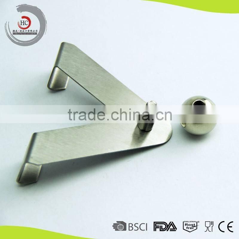 U shape stainless steel door hook bag hanger over the door hanging hook HC-SH26