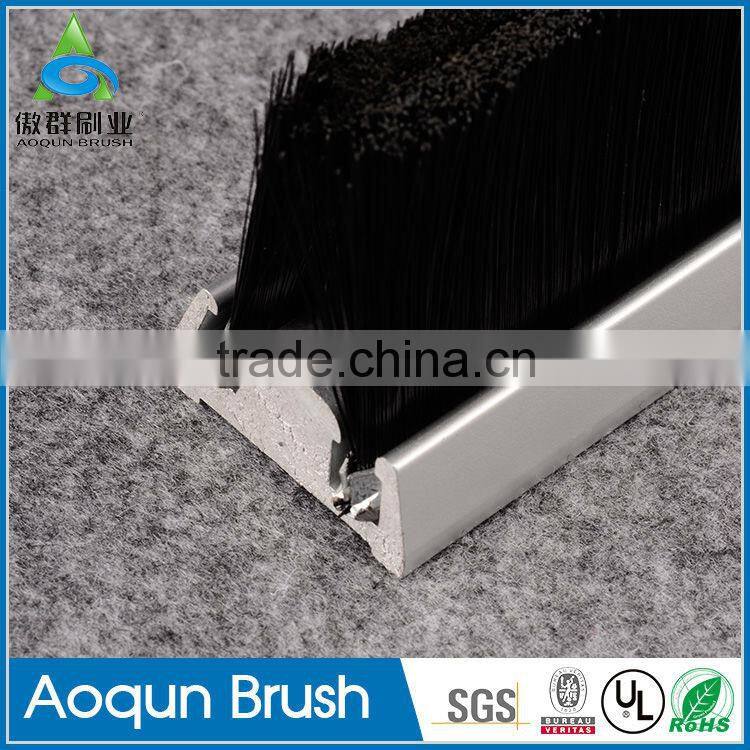 PA and PP bristle Safety brush escalator Escalator brush supplier