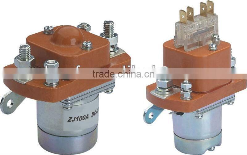 High voltage electrical vacuum DC contactor