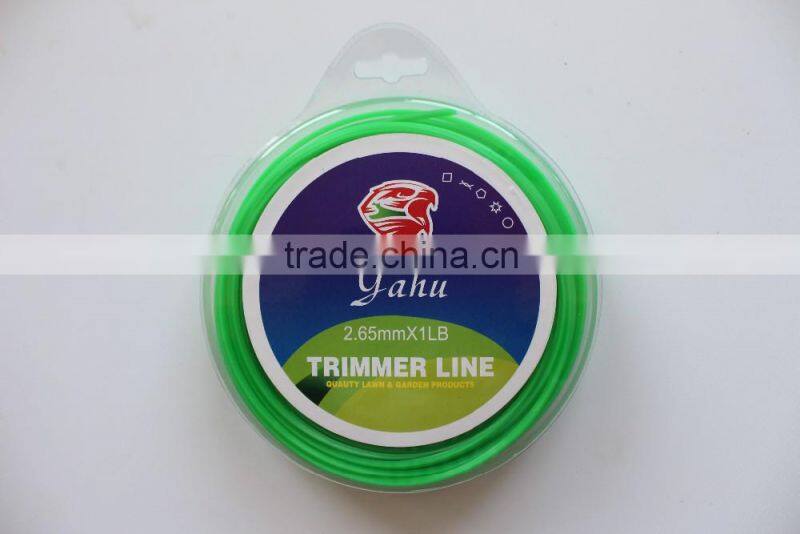 2% discount grass brush cutter colorful Nylon trimmer line