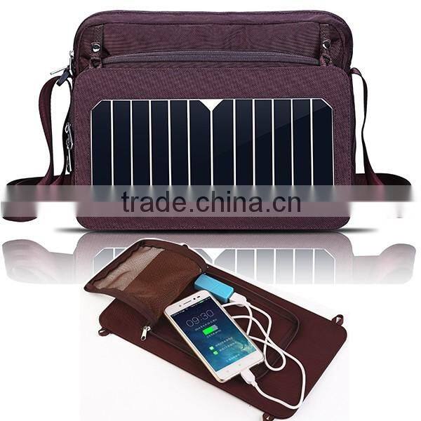 Great quality sidebag with removable solar panel and portable power bank