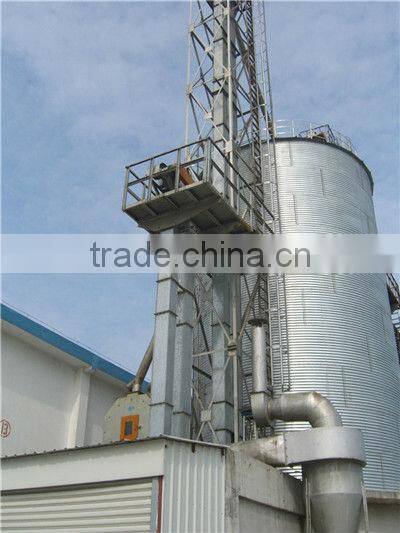 Auto rice mill flat galvanized steel silo
