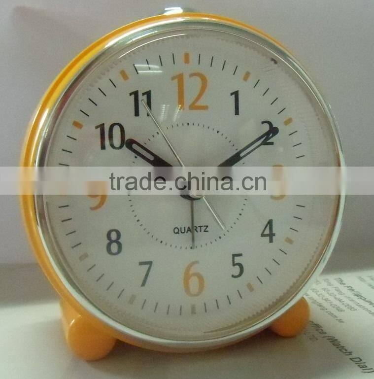 Green Sweep touch light home use Alarm clocks with feet