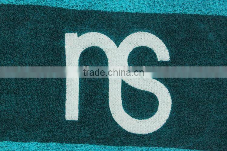 100% COTTON yarn-dyed woven stripes adult poncho towel stripes robe towel
