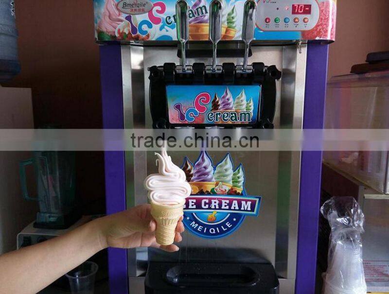 Soft serve ice cream machine