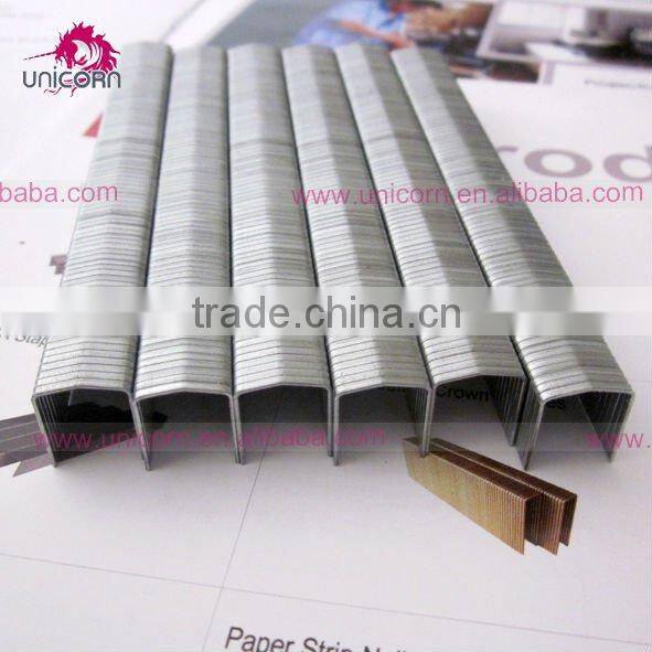 STCR5019 3/8'' wooden roofing staples,20ga staples