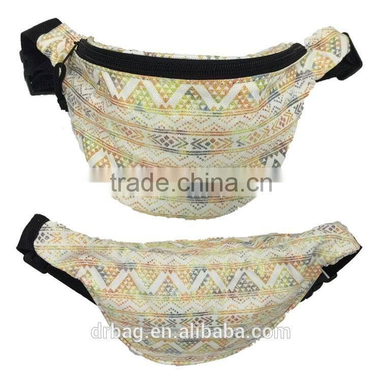 Enrich Sports Running Waist Fanny Pack Belt Bag with Two Bags