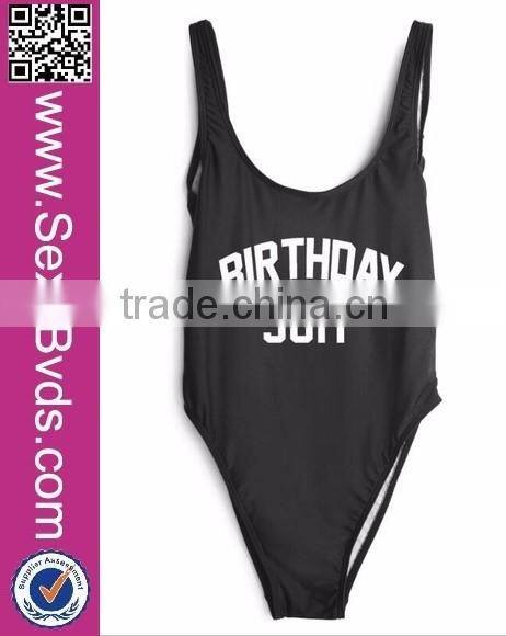 One Pice Brazilian Letters Bikini Manufacturer For Mature Women