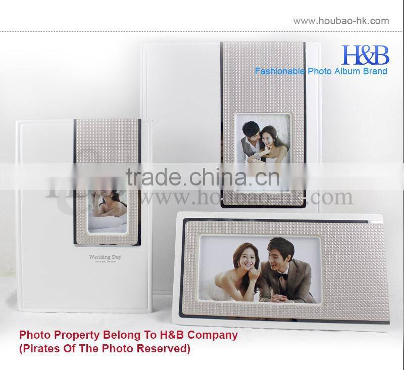 Beautiful look photo album with suitcase diamound photo album