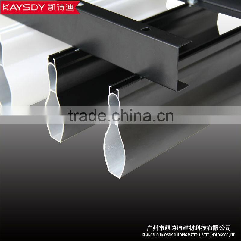 interior decoration bowling shape aluminum suspended ceiling
