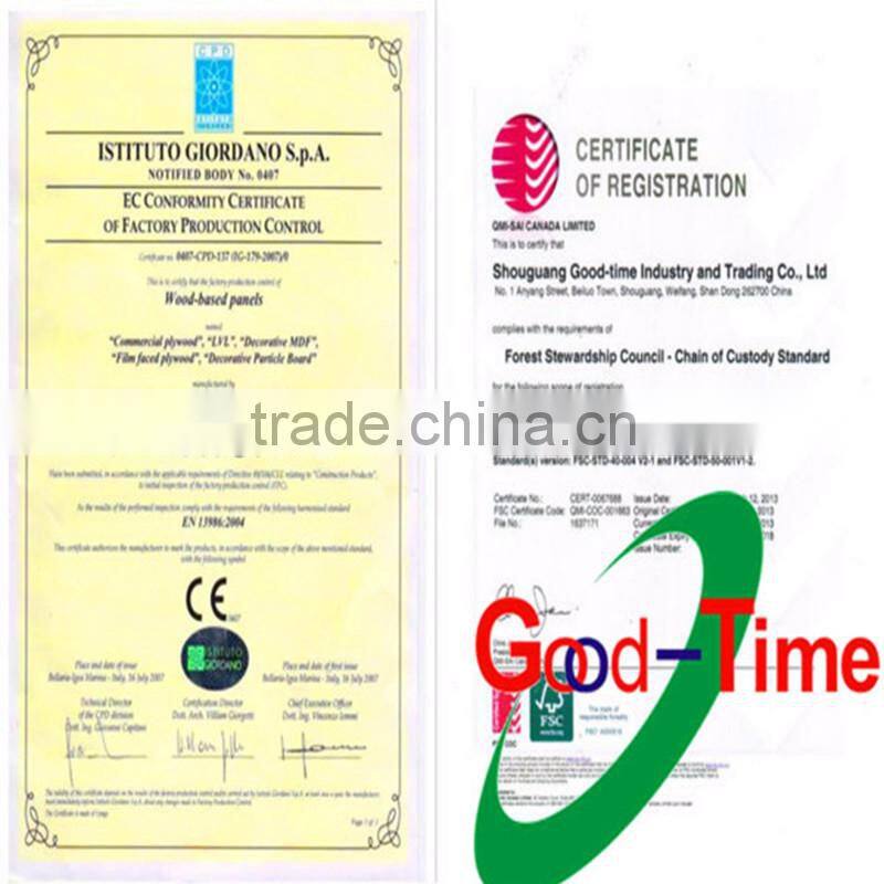 lowest price 18x1220x2440mm 13 layers korinplex plywood