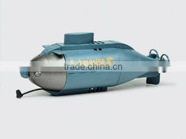 Hot sale 6 channel wireless control mini rc submarine boat in 2016 market