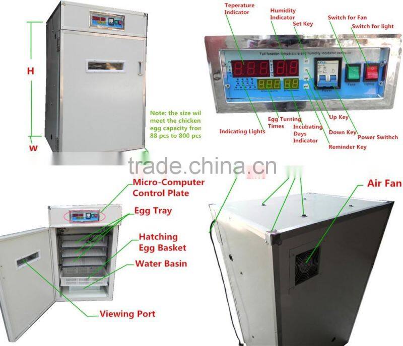 4100 chicken eggs incubator/automatic egg incubator farm machinery