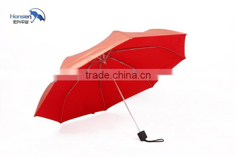 Hot Sell Ultra Light Aluminium Portable Personal Brand Parasol Fold Umbrella, Sun Umbrella