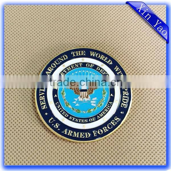 Wholesale USA promotion cheap custom challenge coin