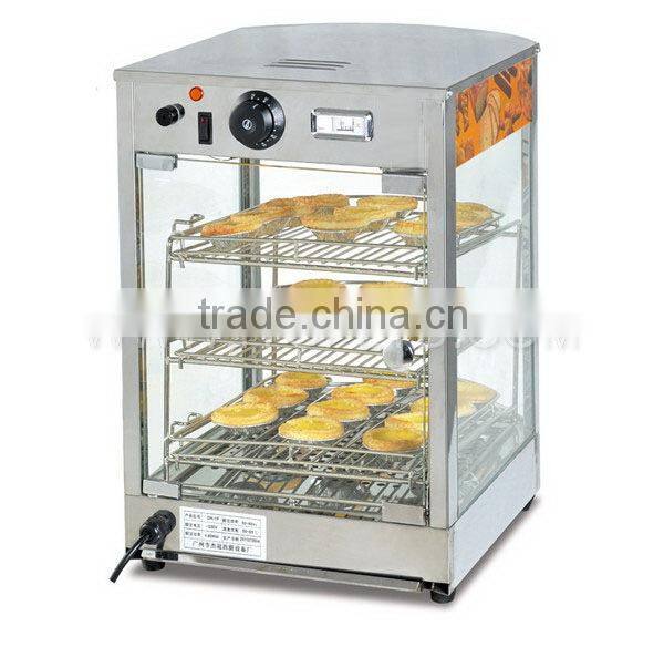 Fullvisual glass steamed bun steamer