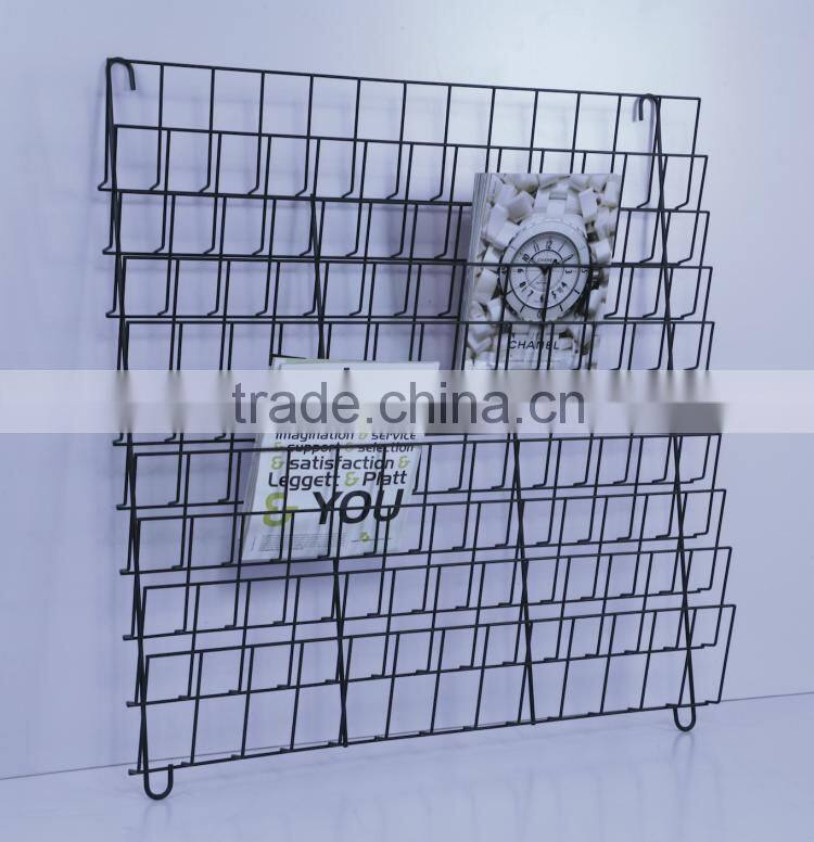 New Design Living Room Wrought Iron Decorative Shelves for Books