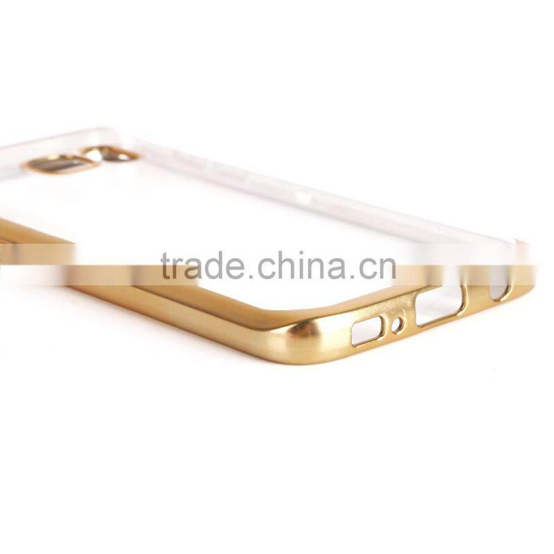 electroplating tpu phone case for samsung galaxy s6 s6edge .electroplating phone case