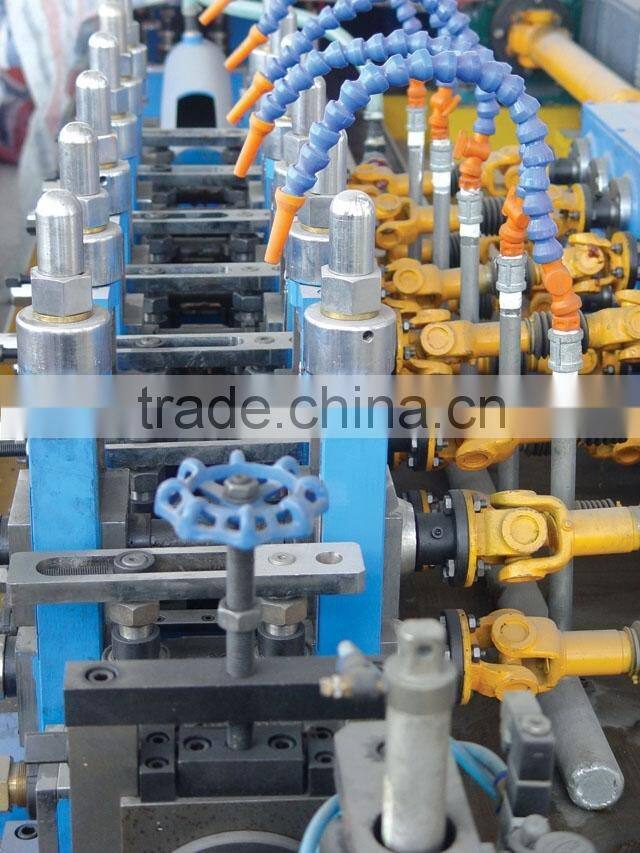 Hangzhou galvanized steel welded tube cold roll forming machine