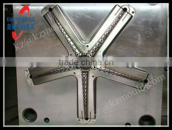 Injection plastic chair base mold