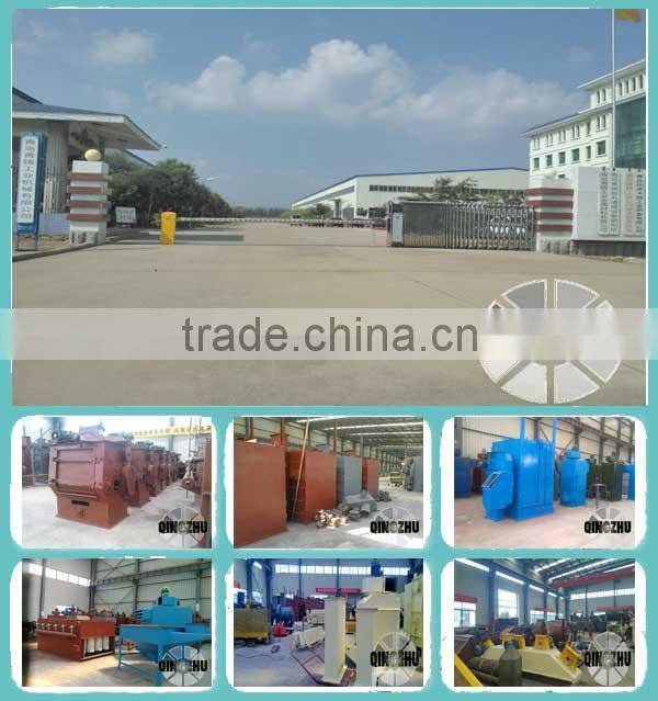 CE Approved Wire Mesh Conveyor Shot Blasting Machine