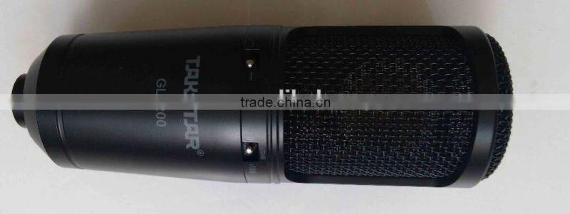 Takstar GL-200 recording microphone, Studio Condenser Microphone, Wired condenser recording Microphone
